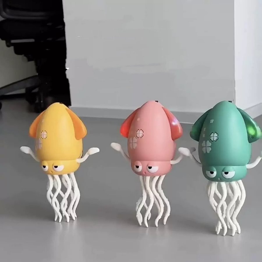 Electric Dancing Octopus Robot – LED Lights & Obstacle Avoidance
