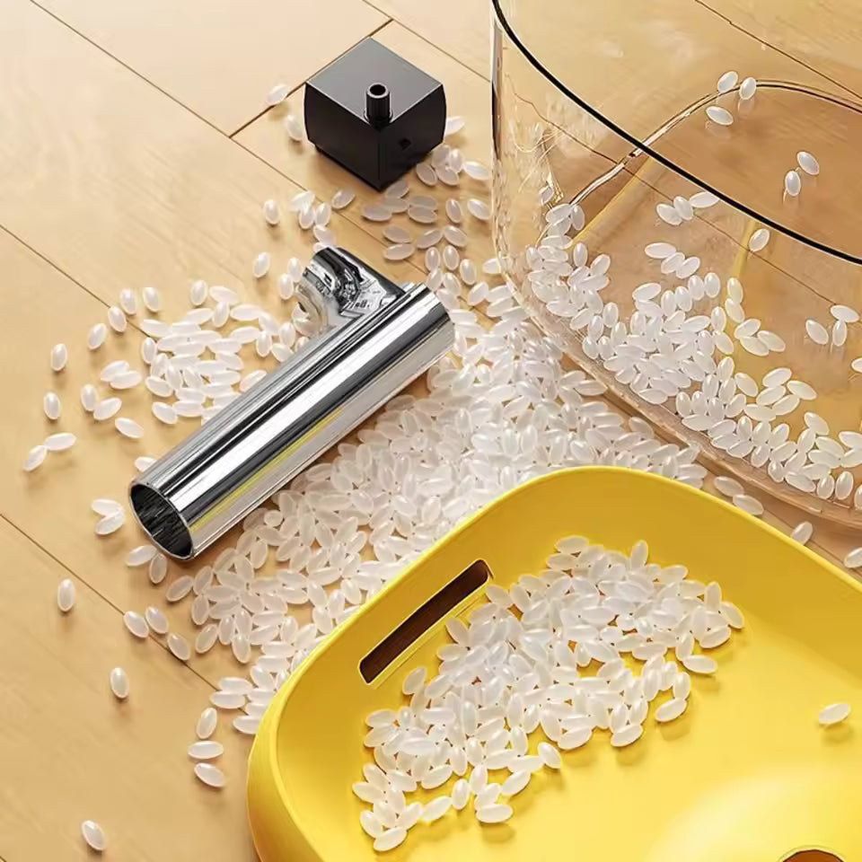 Pet Water Fountain 1.5L – Large Capacity Cat Drinking Fountain, Ultra-Quiet, Easy to Clean & Safe Anti-Dry Pump.