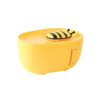 2L Cat Water Fountain with Cute Bee Design – Ultra-Quiet Automatic Pet Dispenser for Cats & Small Dogs.