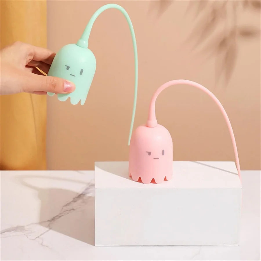 Automatic Cat Wand Toy – 2-in-1 Silicone Tail Teaser Interactive Play.