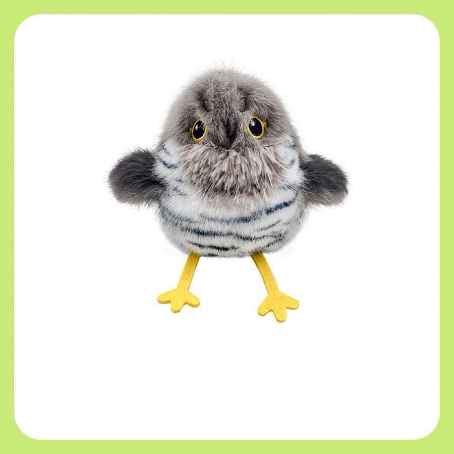 USB Rechargeable Chirping Bird Toy for Cats – Motion Wing Flap