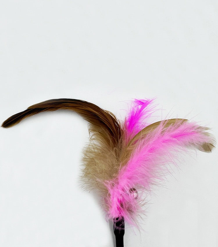 Flexible Cat Wand Stick with Bell – Interactive Teaser Toy