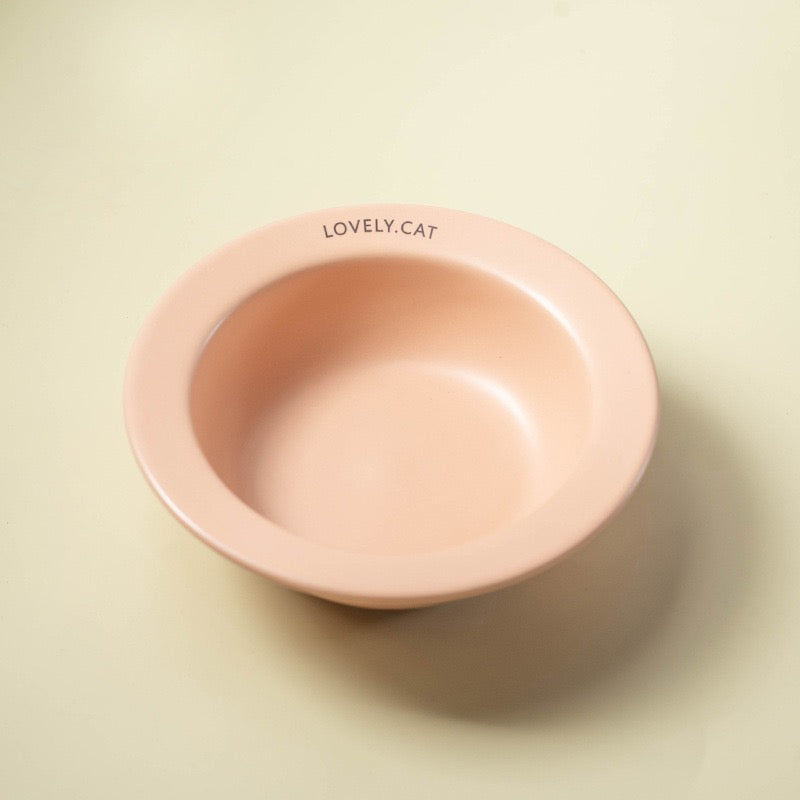 Ceramic UFO Cat Bowl – 170ml Slow Feeder & Cervical Protection Dish.