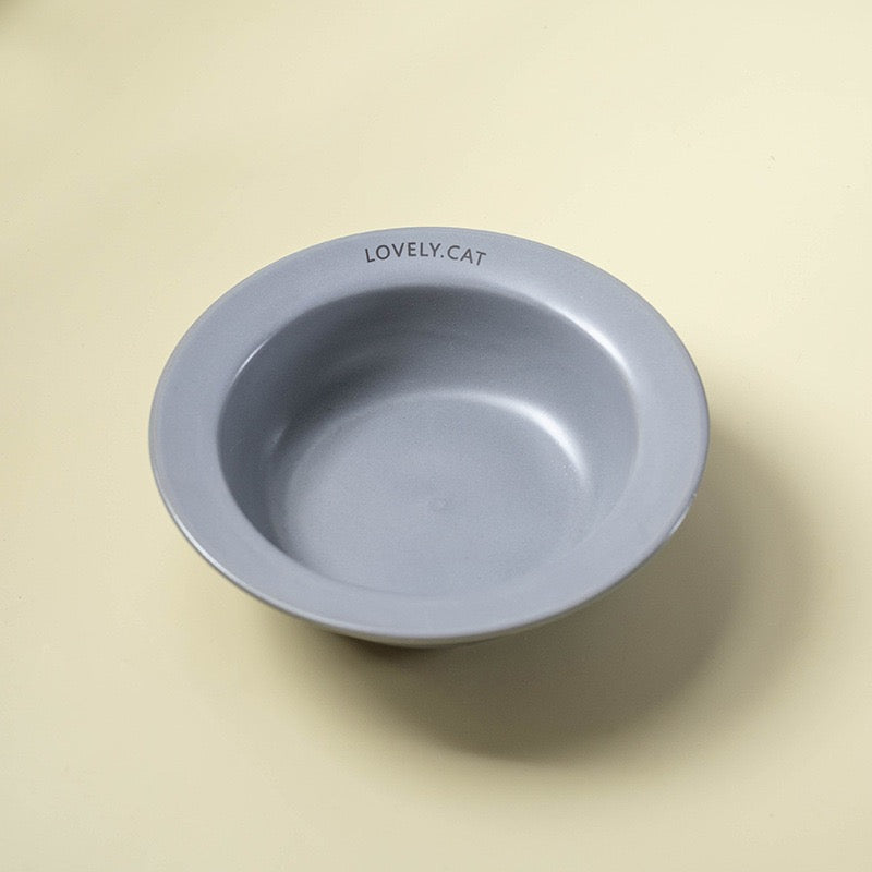 Ceramic UFO Cat Bowl – 170ml Slow Feeder & Cervical Protection Dish.