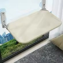 Foldable Cat Window Hammock – Suction Cup Suspended Cat Bed for Glass, Balcony & Indoor Use.