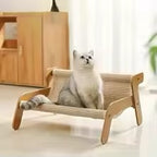 Cat Scratcher Couch Bed – Sofa-Style Lounge & Scratching Board.