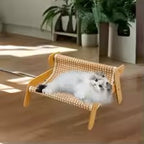 Cat Scratcher Couch Bed – Sofa-Style Lounge & Scratching Board.