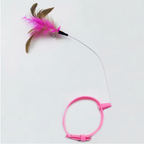 Flexible Cat Wand Stick with Bell – Interactive Teaser Toy