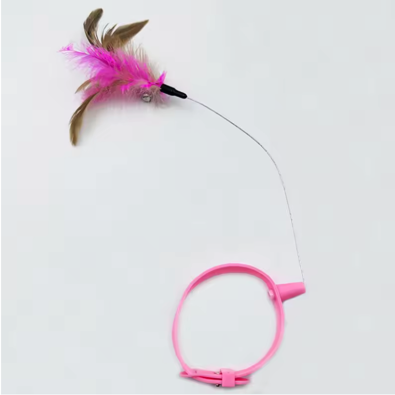 Flexible Cat Wand Stick with Bell – Interactive Teaser Toy