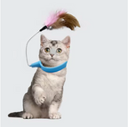 Flexible Cat Wand Stick with Bell – Interactive Teaser Toy