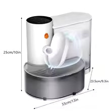Smart Rechargeable Pet Water Dispenser – Automatic Tipping Design for Cats & Dogs.