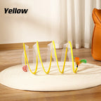 Collapsible Cat Play Tunnel – Foldable Tube Toy for Indoor Pets