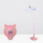 360° Cat Feather Wand Toy with Catnip & Suction Cup Base