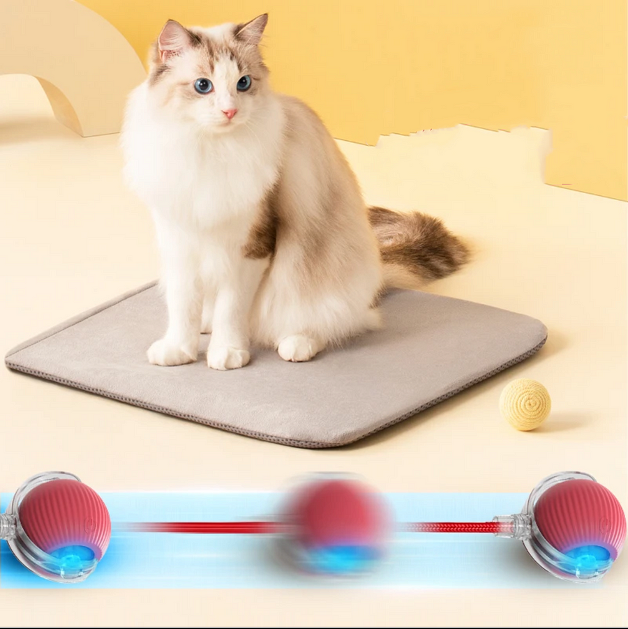 Automatic Rolling Smart Ball for Cats – Interactive Play Orb